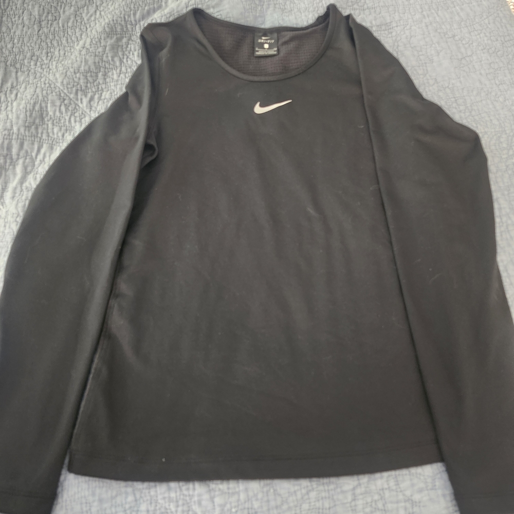 Nike Dri-Fit Black Long Sleeve Shirt